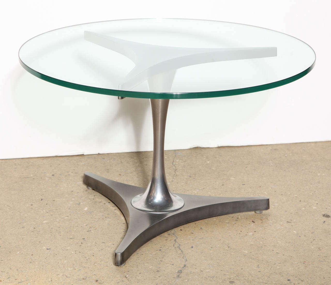 Brushed pair of Alcoa Occasional Tables