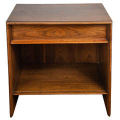 Walnut Nightstand by Widdicomb