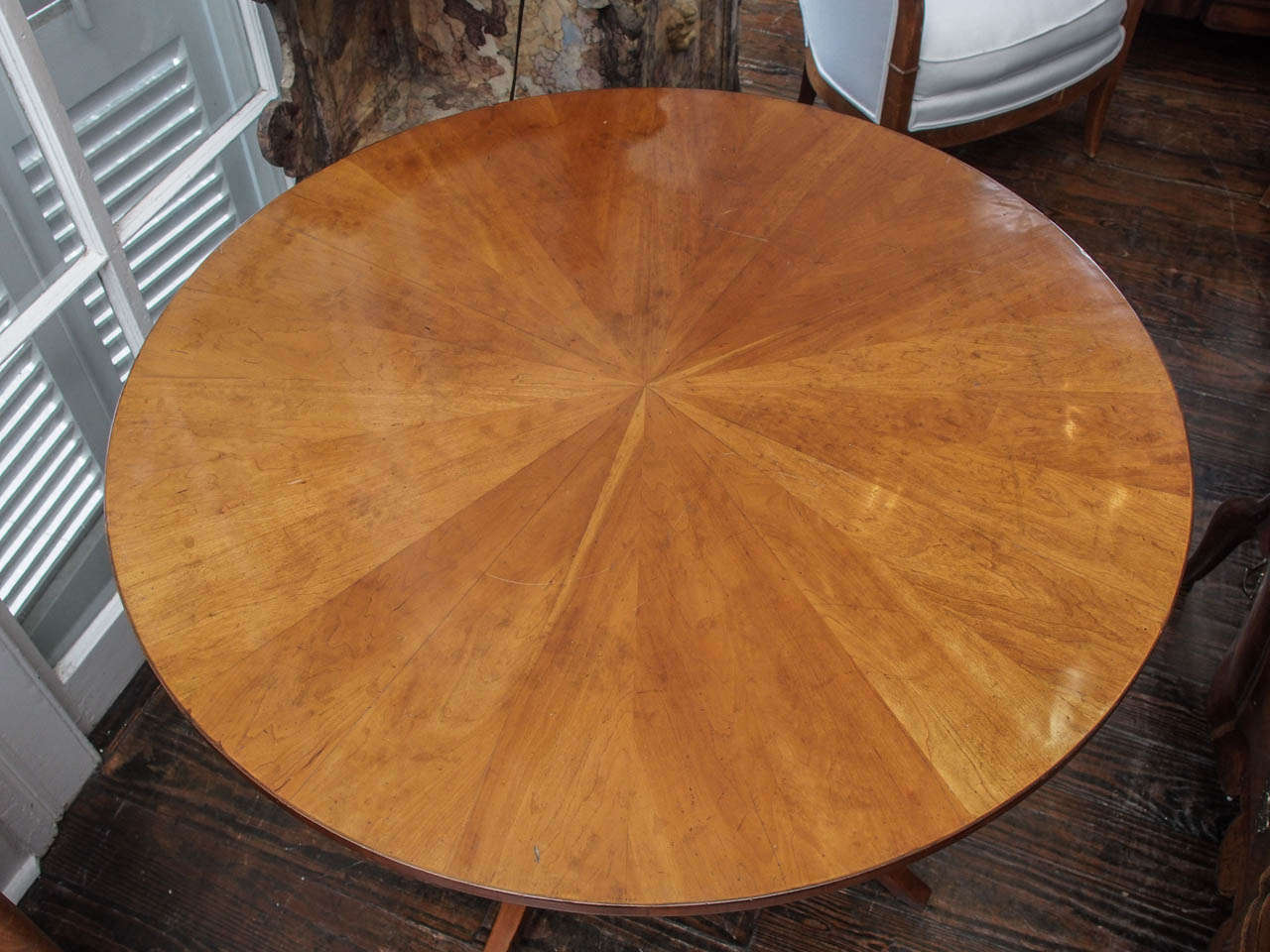 Unknown Biedermeier Style Center Table For Sale