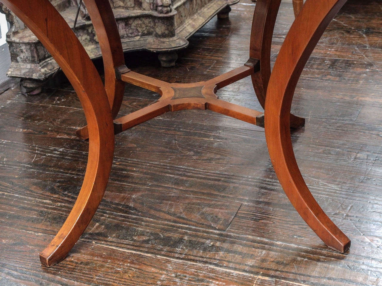 20th Century Biedermeier Style Center Table For Sale