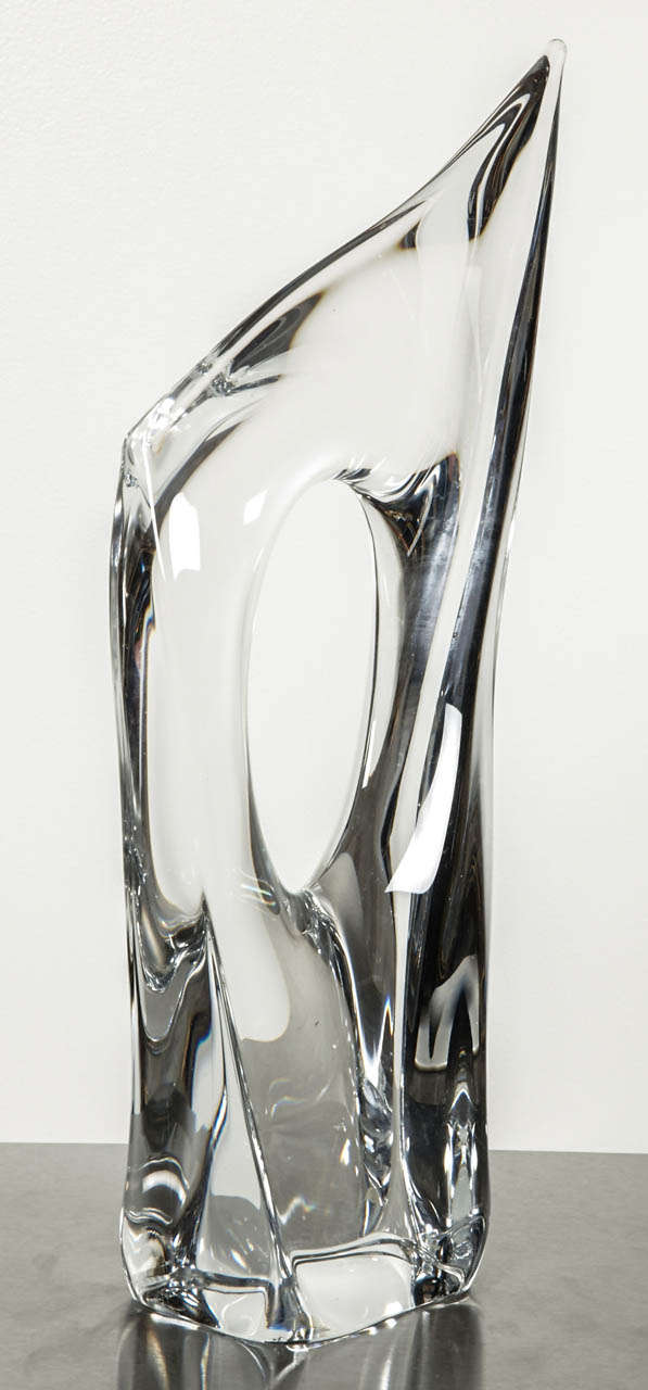 Crystal Rare Daum 's crystal sculpture