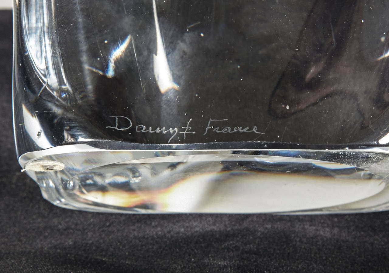 Rare Daum 's crystal sculpture 1