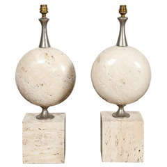 Large Pair of Barbier's Lamps