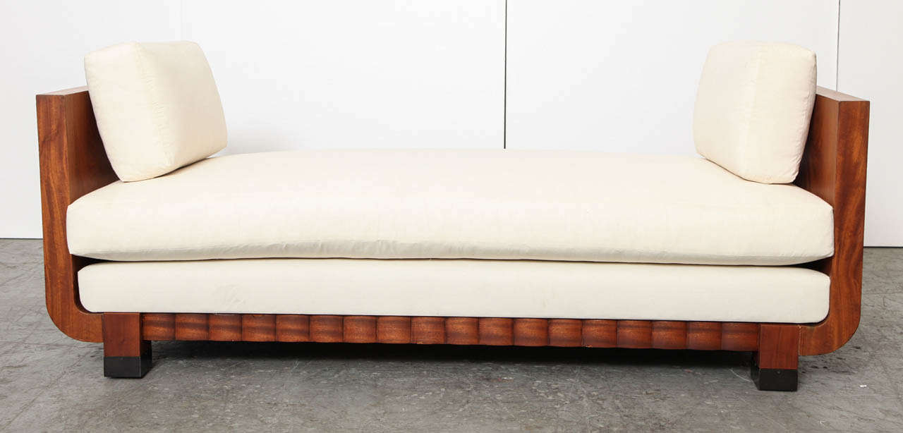 French 1930s Travail Francais Daybed For Sale