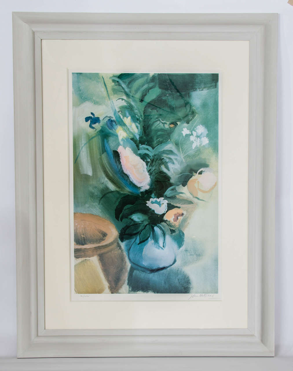 "A Still Life of Flowers in a Vase" by John Hitchens