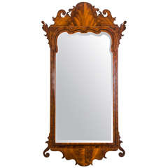 Early 18th Century American Walnut Mirror