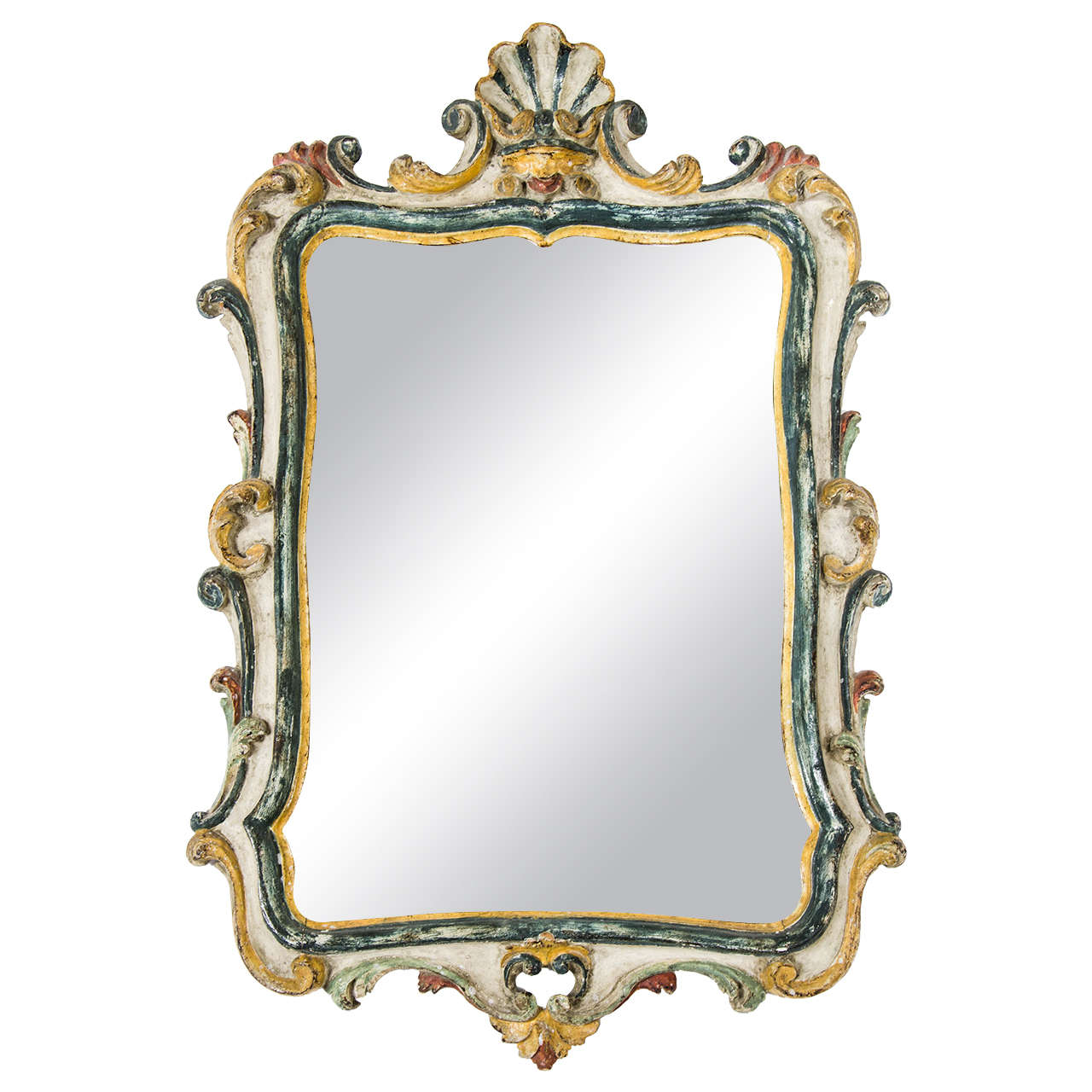 18th Century Small Mirror at 1stDibs