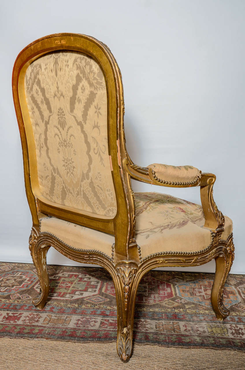 French Louis XV Style Salon Set