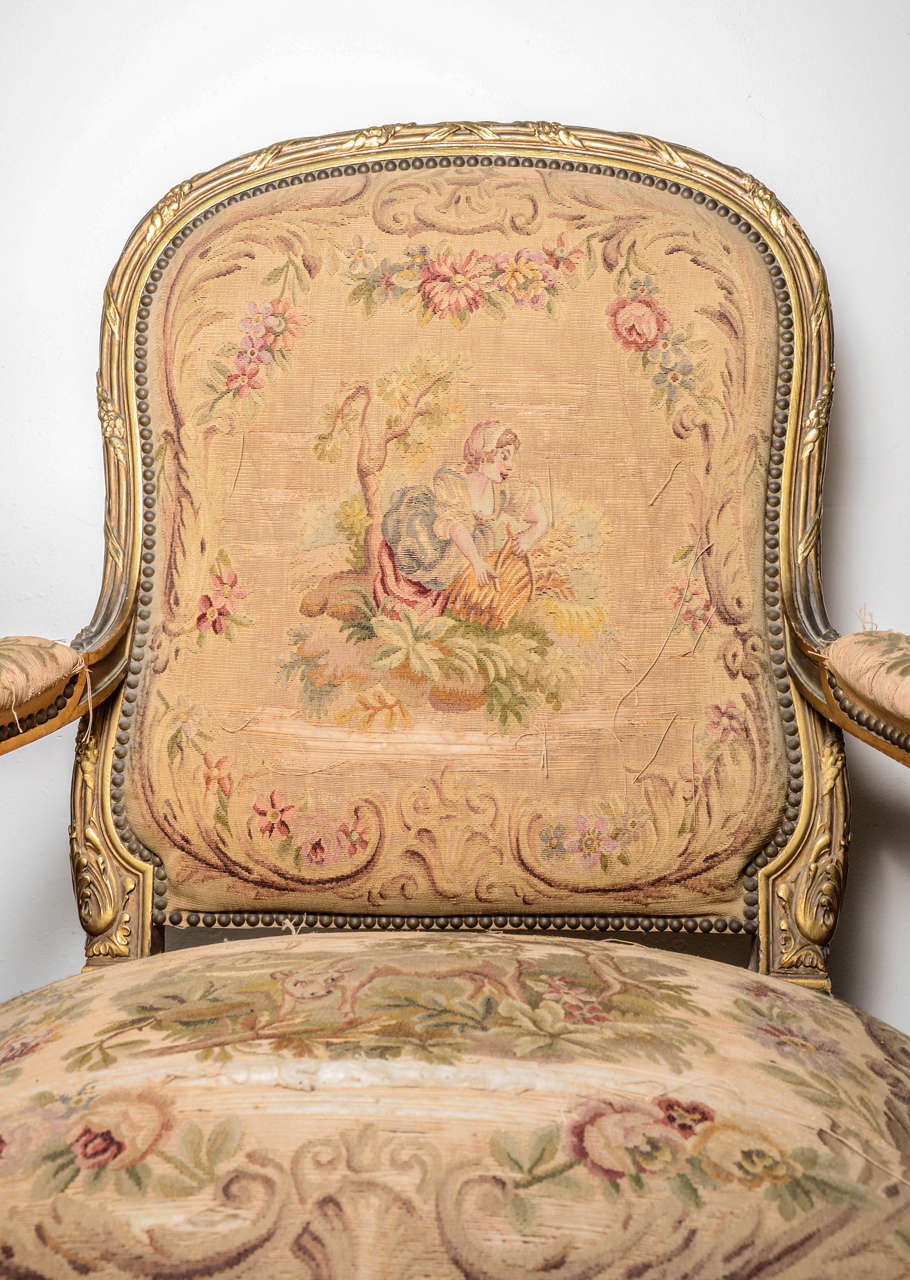 19th Century Louis XV Style Salon Set