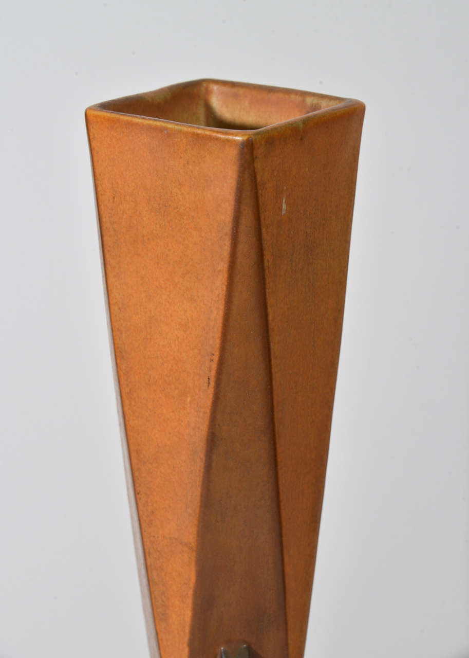 20th Century Roseville Futura Arches Vase