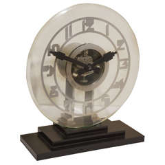 Monumental Leon Hatot (ATO) Electro-Mechanical Clock