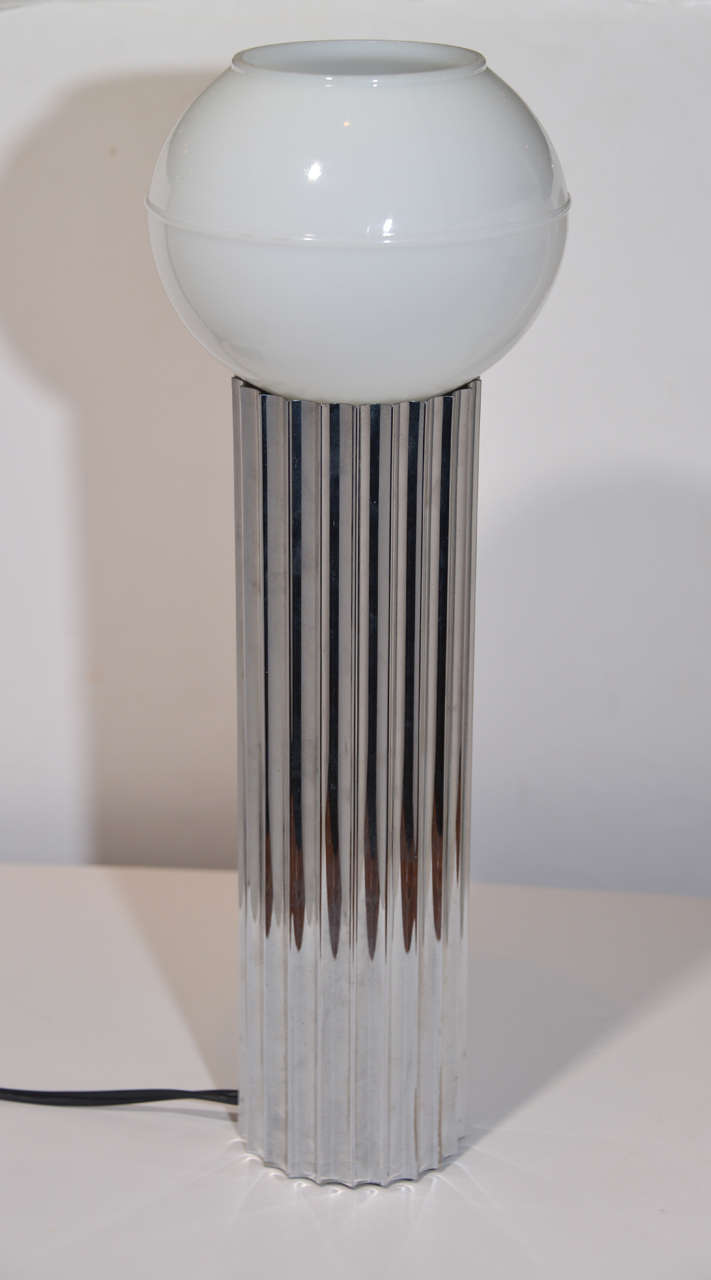 machine age table lamp