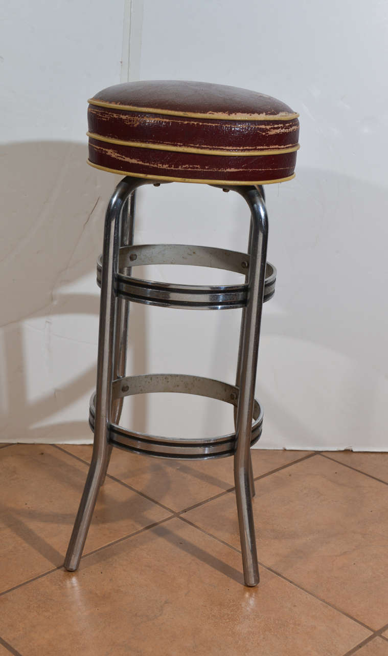 Art Deco James Waring Carpenter barstools for McKay Company