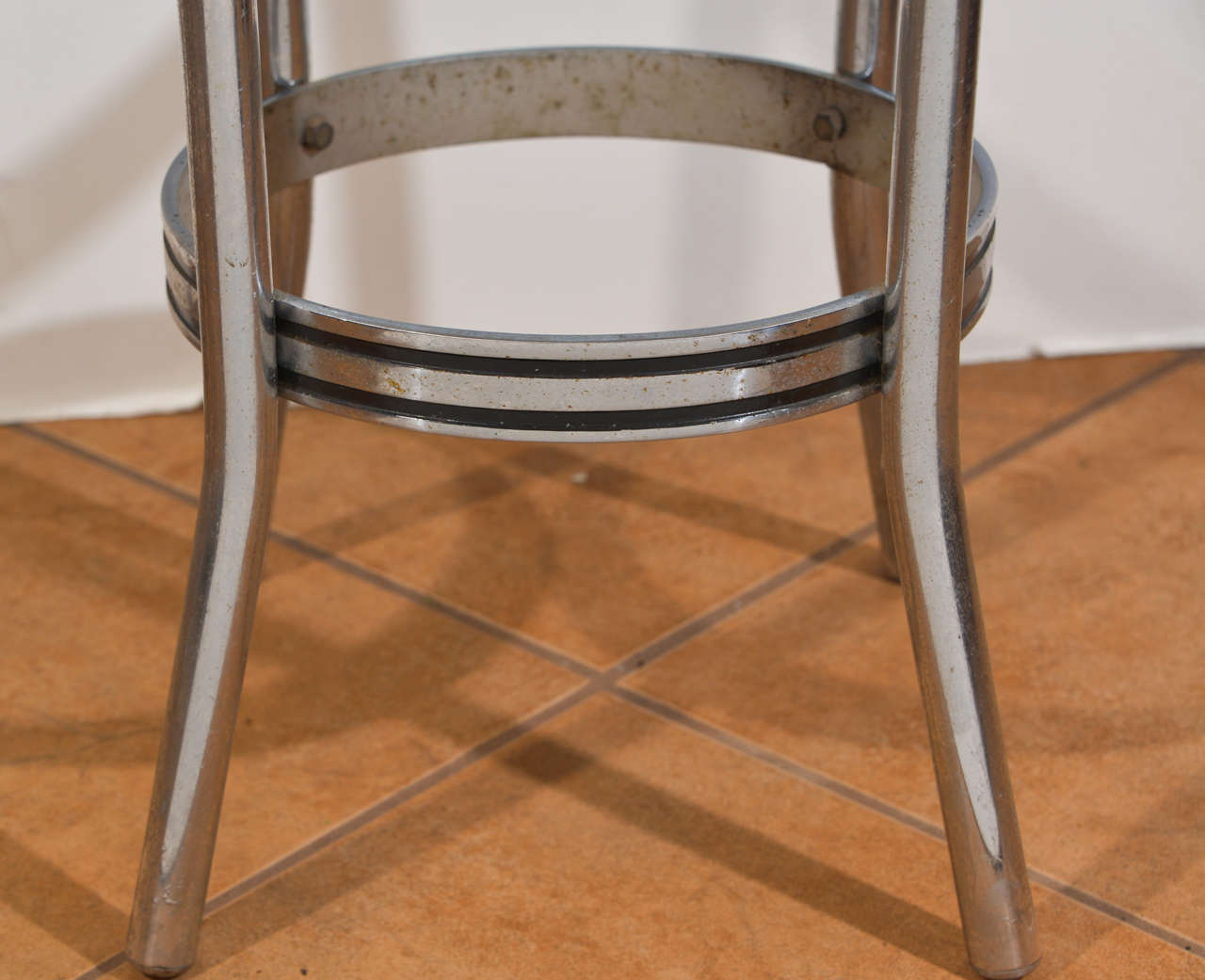 American James Waring Carpenter barstools for McKay Company