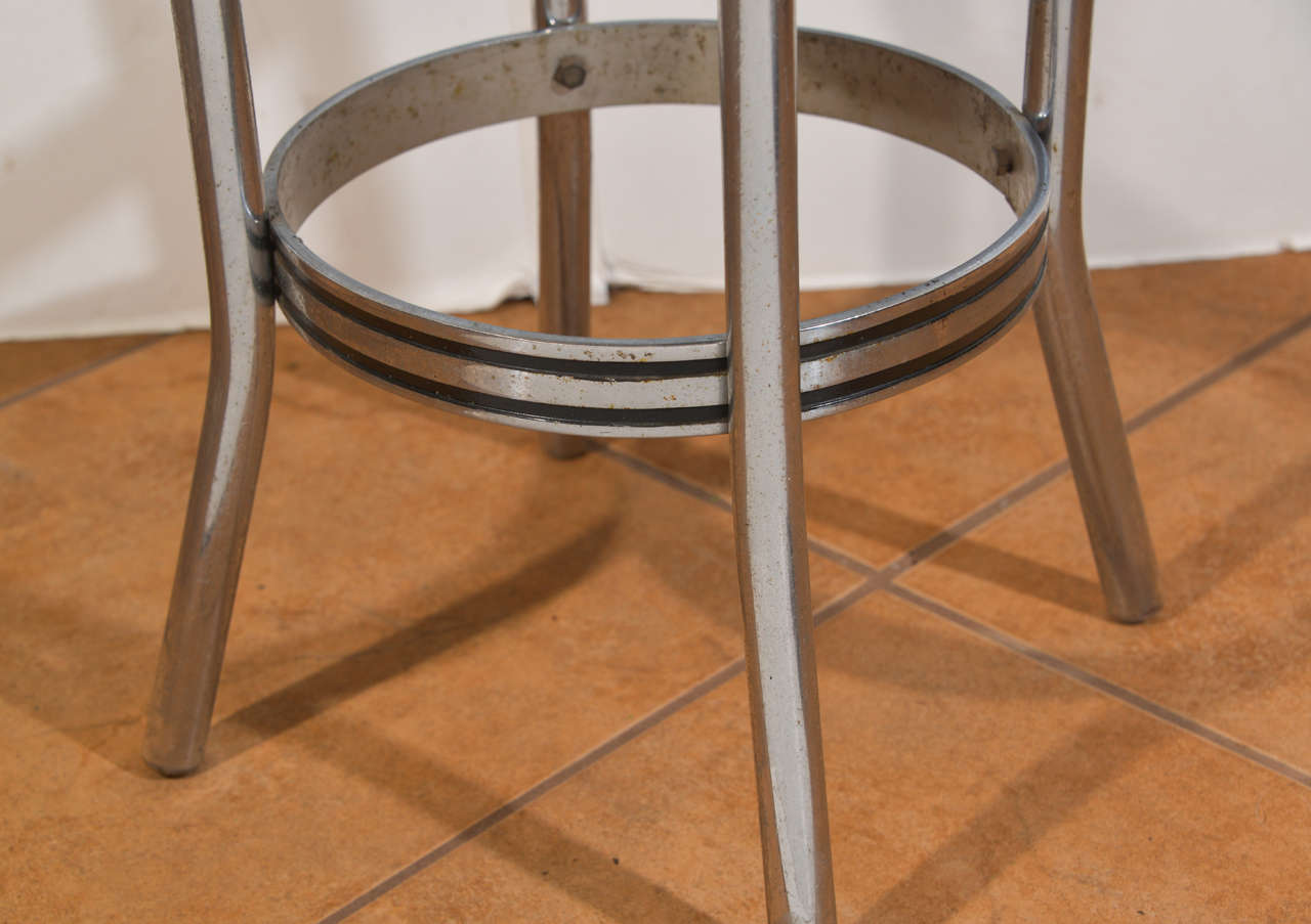 Mid-20th Century James Waring Carpenter barstools for McKay Company