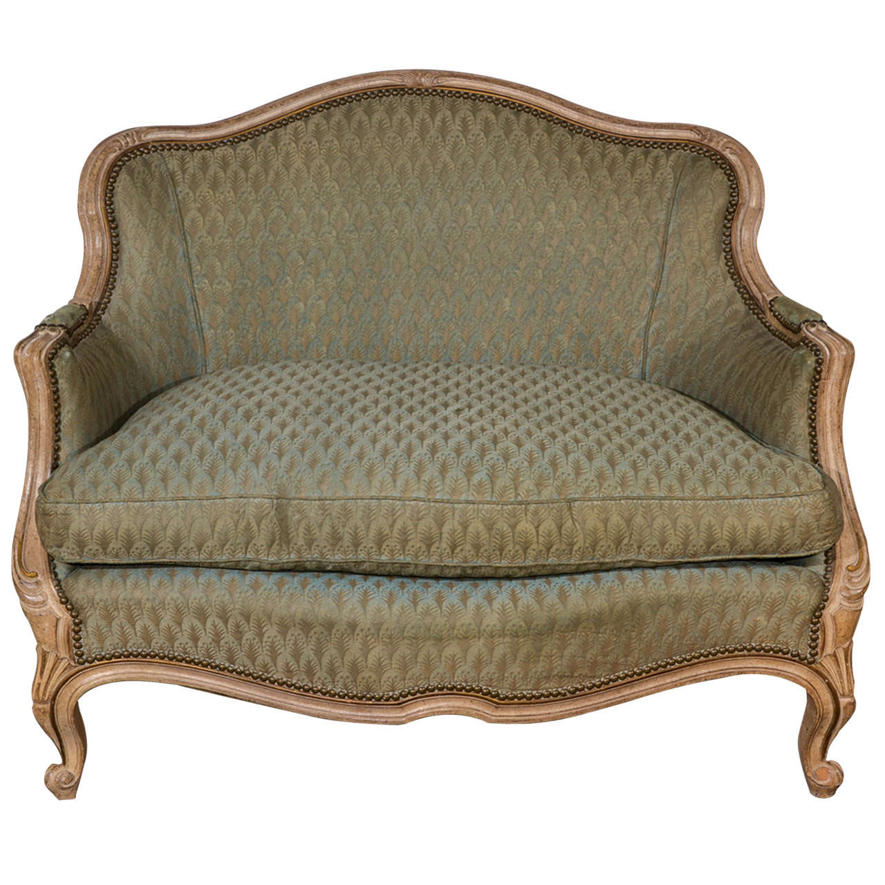 Louis XV Style Small Settee For Sale