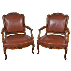 Pair of French Carved Chairs 9