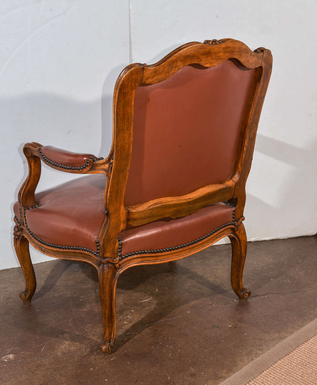 Pair of French Carved Chairs For Sale at 1stDibs