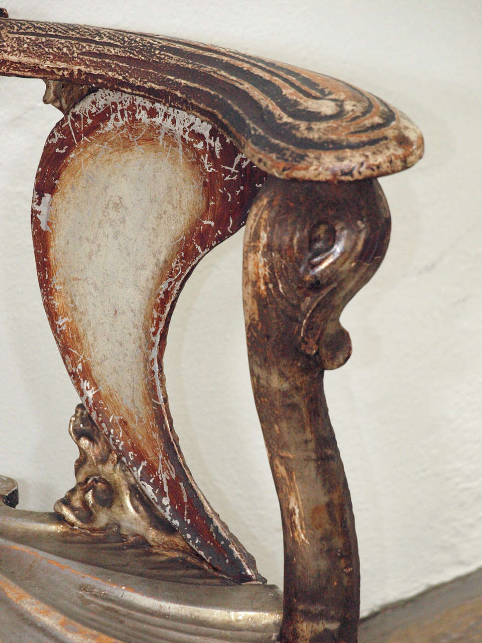 19th Century Venetian Grotto Chair
