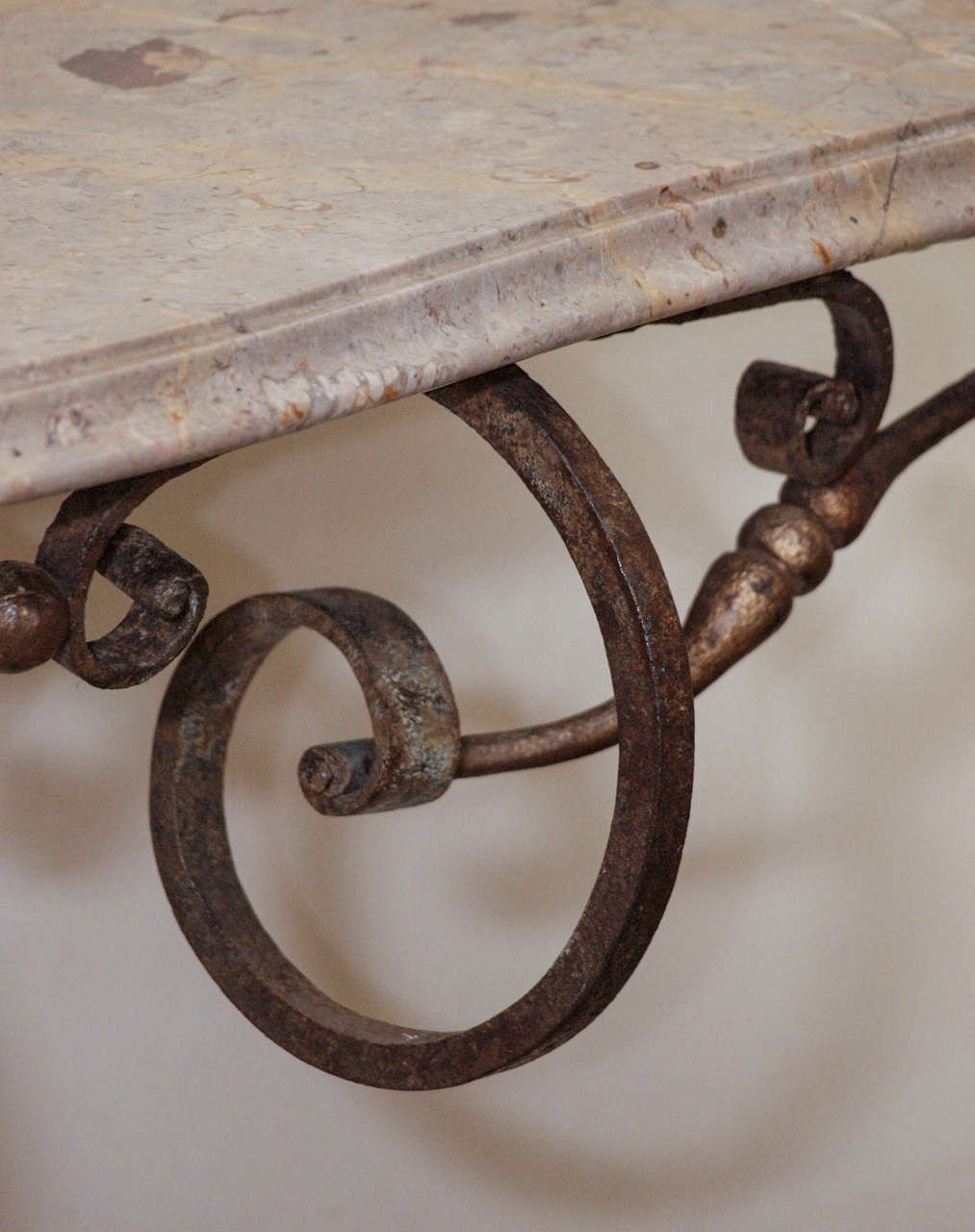 18th Century Wrought Iron Console For Sale 1
