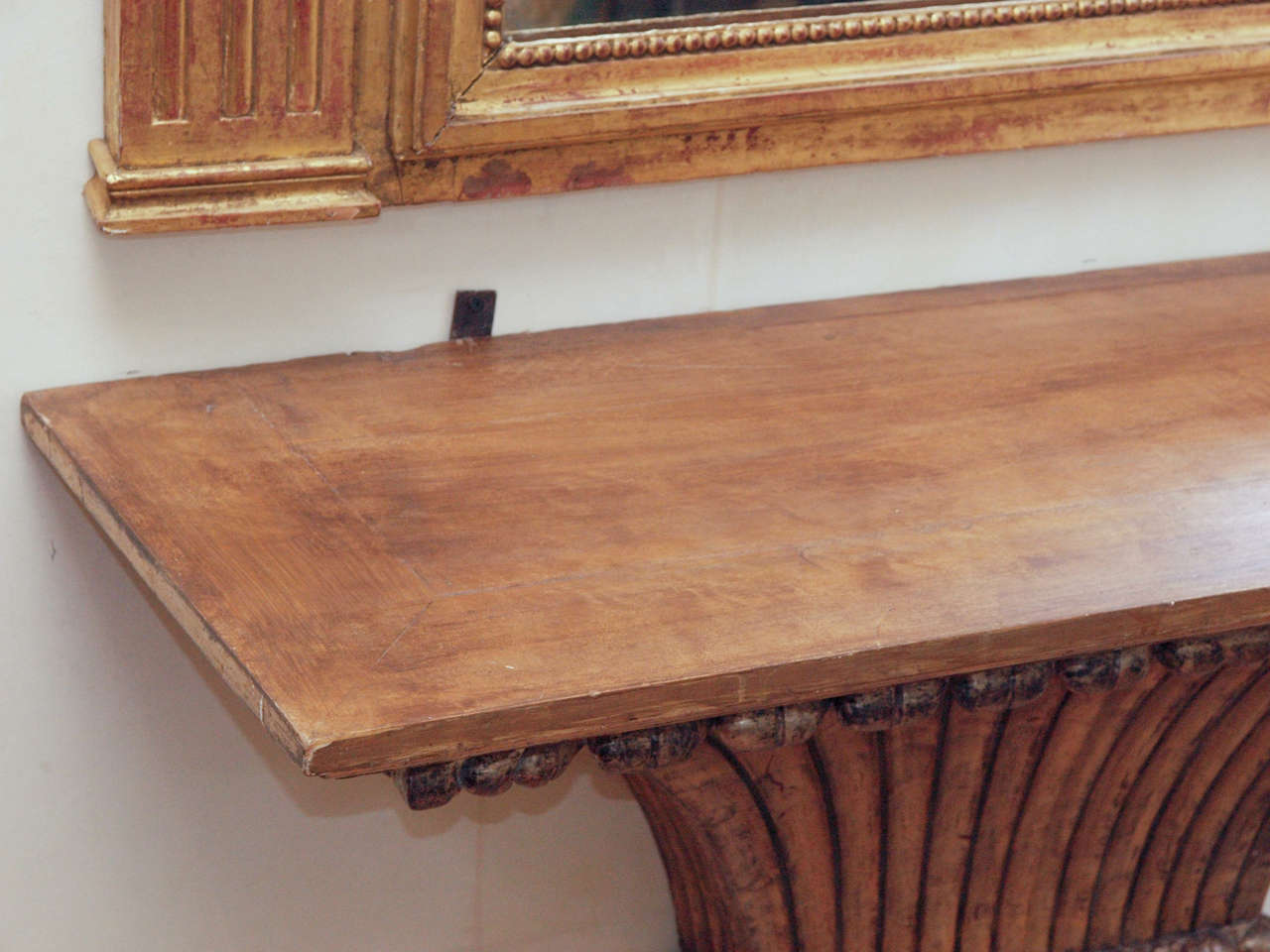 19th c French Wall Console In Excellent Condition In New Orleans, LA