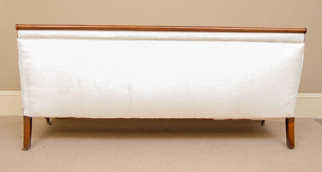 19th Century Federal Scroll-Arm Sofa