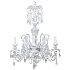 Antique Exceptional Neo-Classical Style Crystal Chandelier