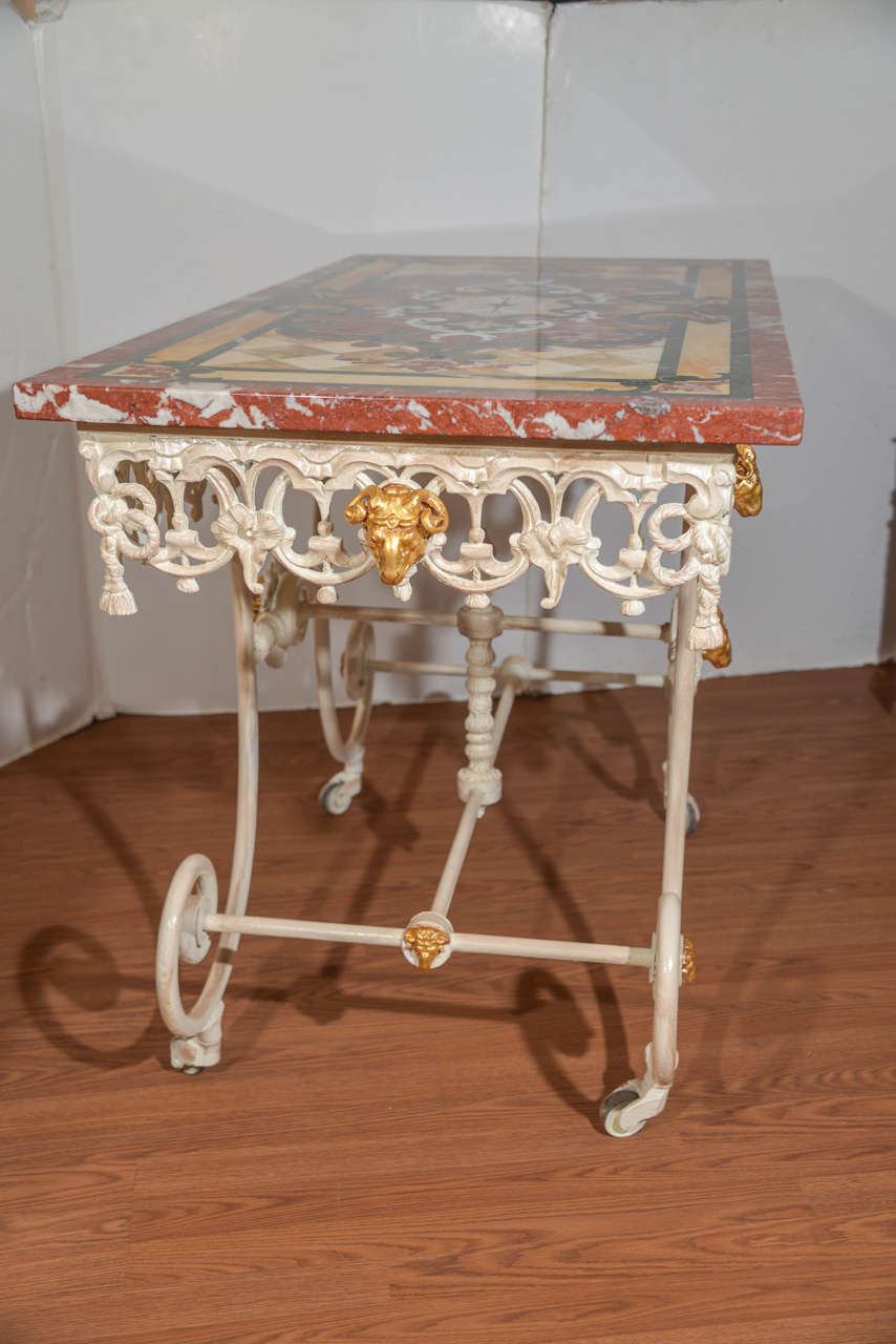 19th C  French  Bakers Table 3