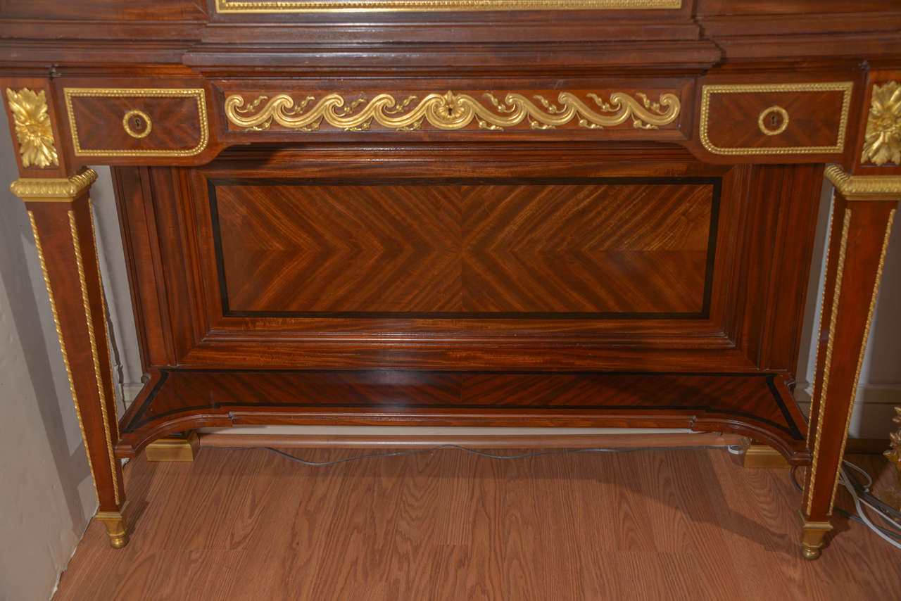 Bronze Paul Sormani Signed Viewing Cabinet For Sale