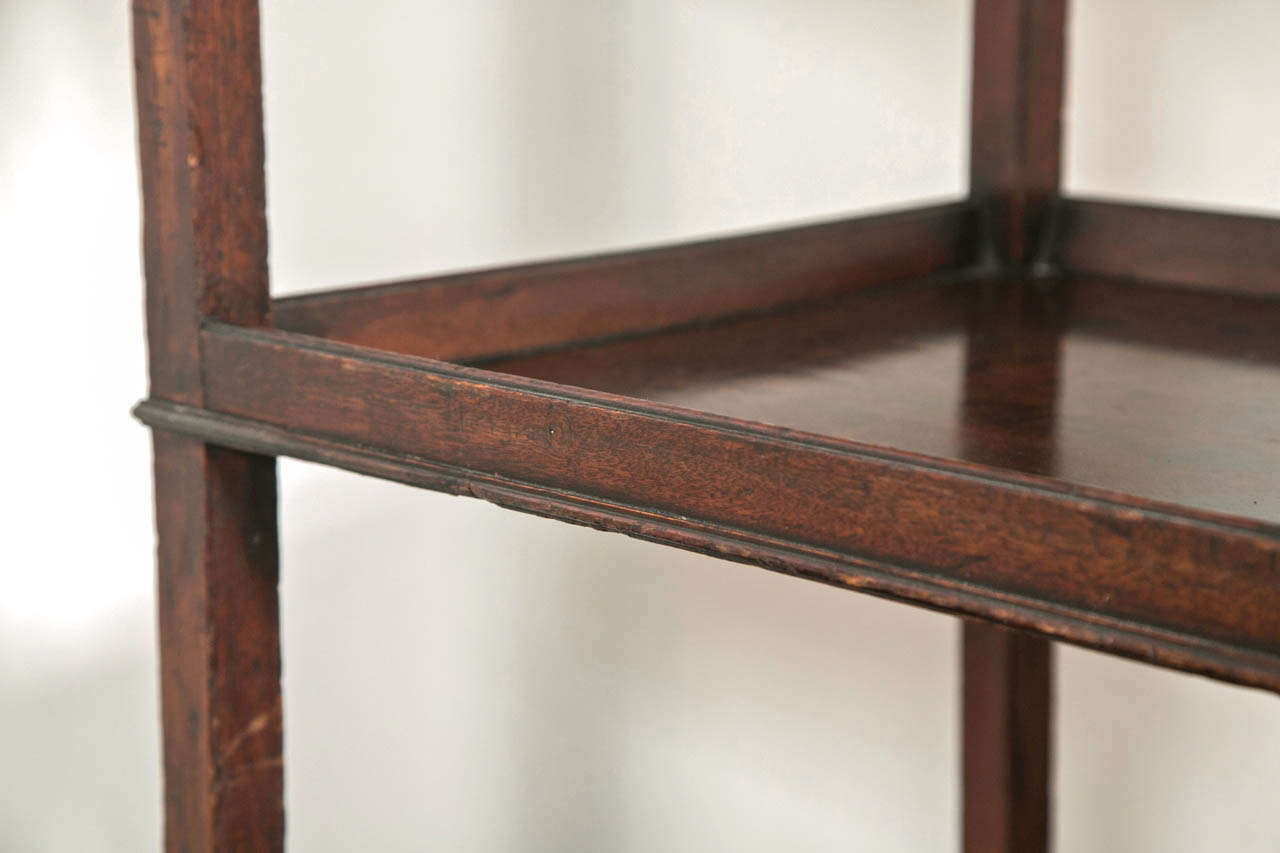 Antique  English Hepplewhite Mahogany Etagere 4