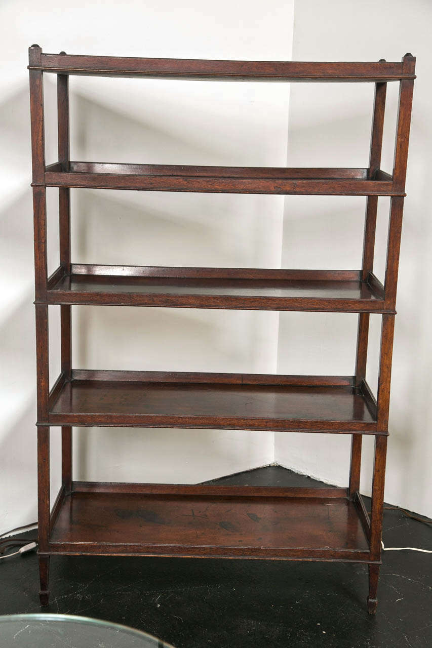 Antique  English Hepplewhite Mahogany Etagere 5
