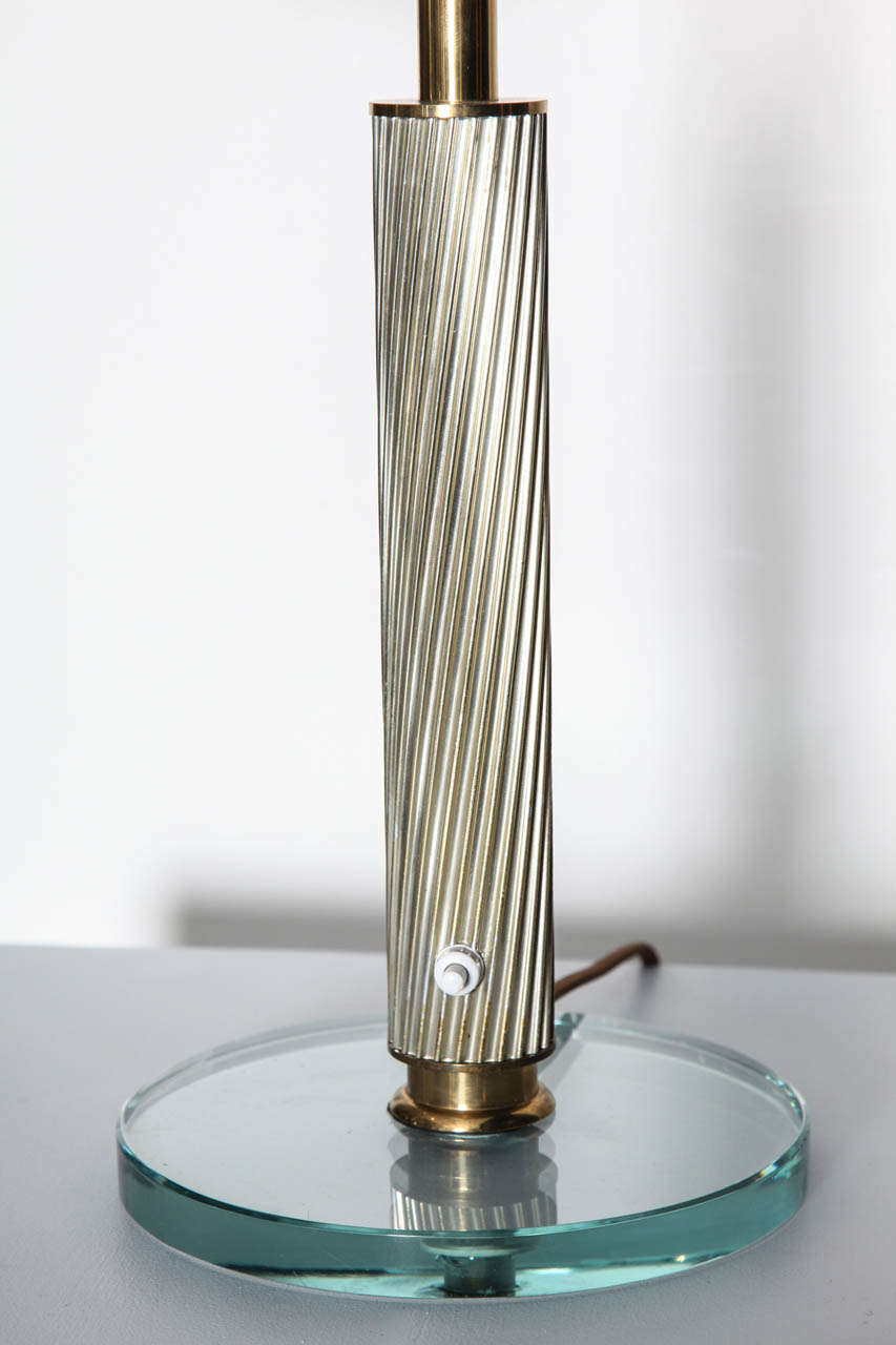 Italian Rare Table Lamp by Pietro Chiesa for Fontana Arte