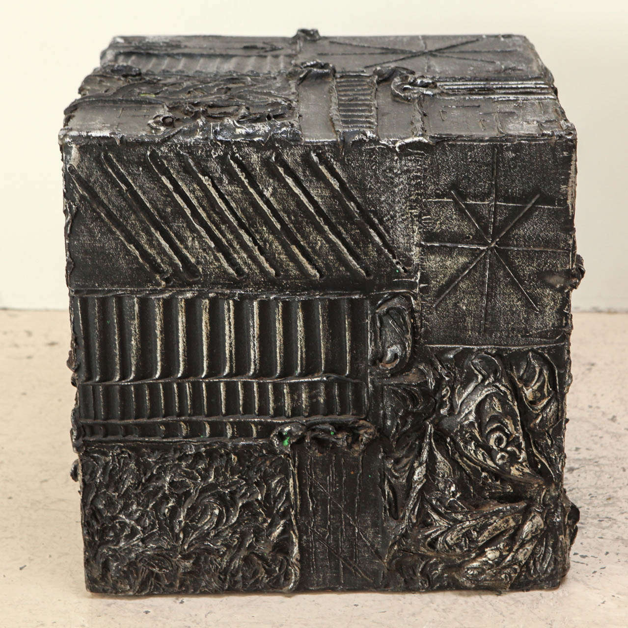 Brutalist Cube by Adrian Pearsall for Craft Associates 1