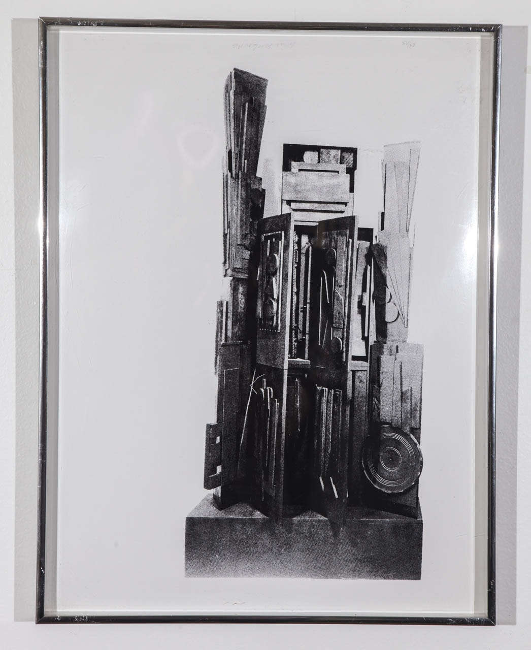 Title: Clown's Houses.

Louise Nevelson 
