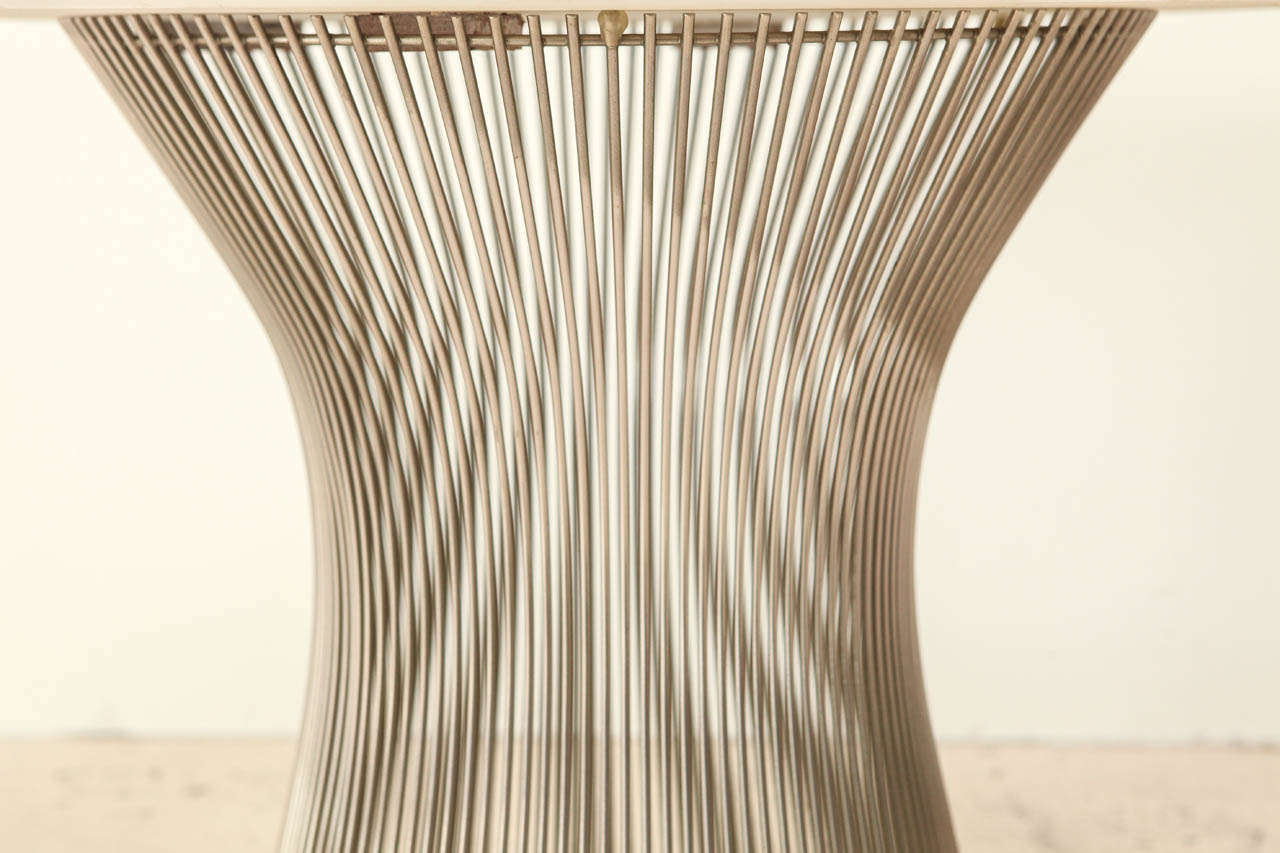 Marble Top Side Table by Warren Platner for Knoll 2