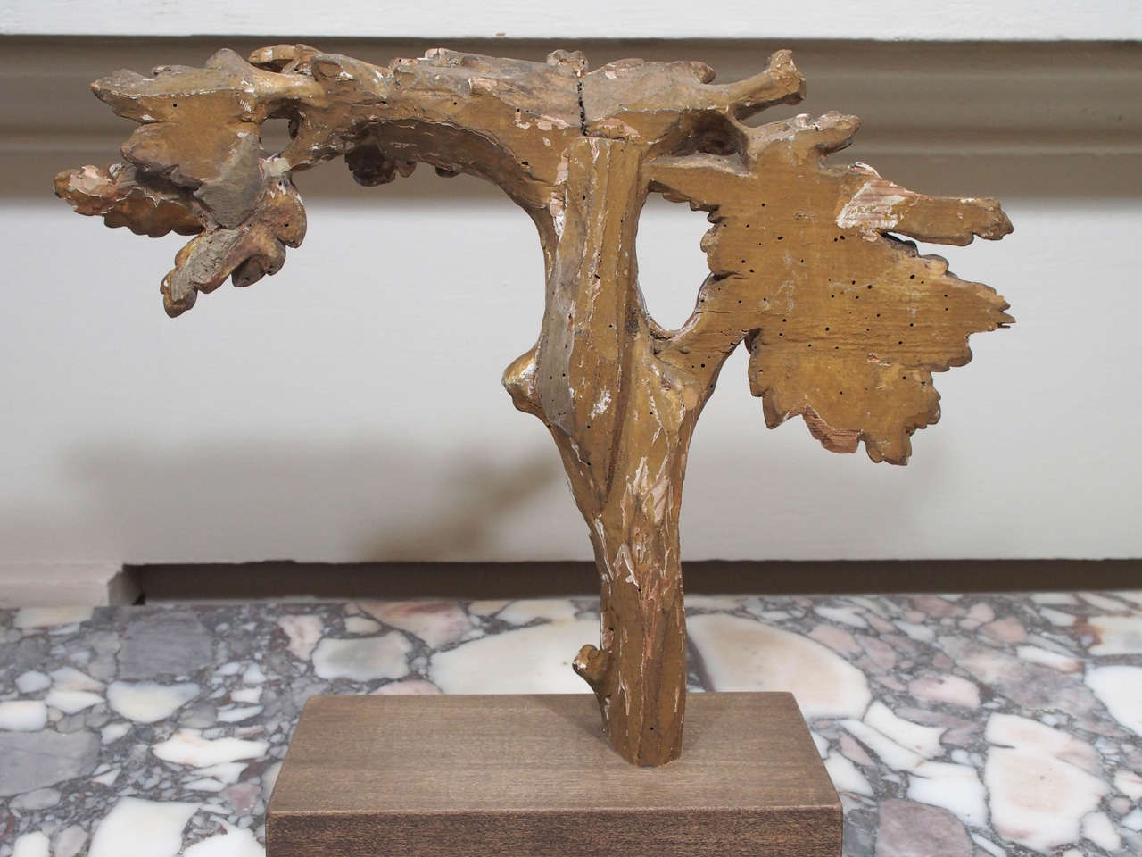 Giltwood Fragment of a Tree 2