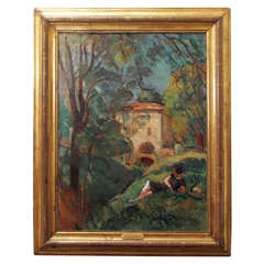 Oil on Canvas Painting, Guillaume Dulac (1868-1929)