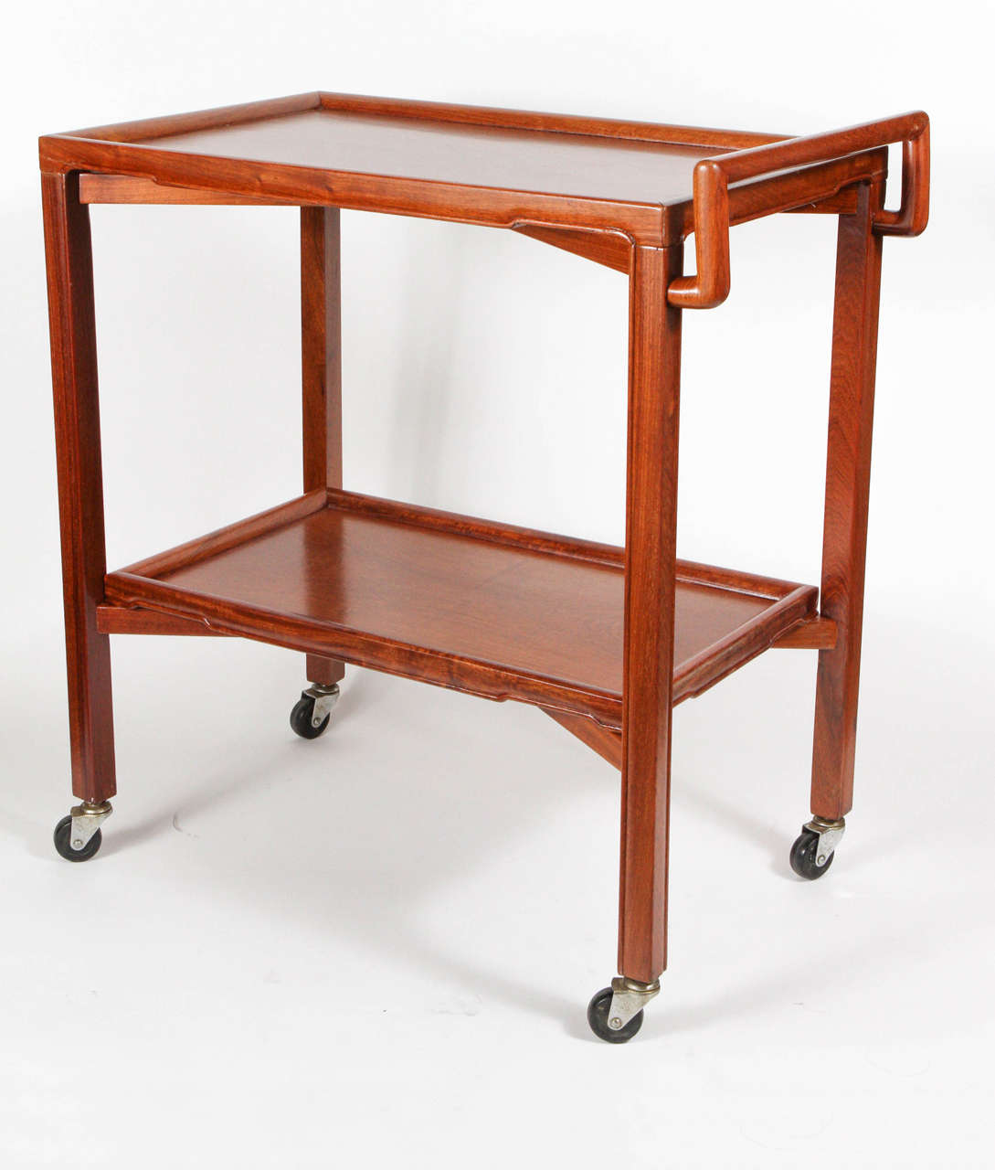 Mid Century Teak Bar Cart