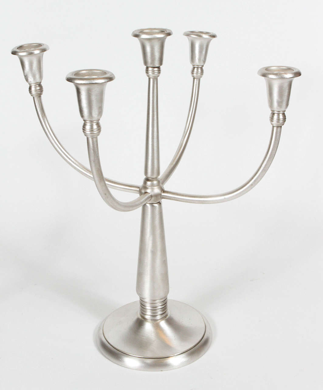 vintage silver candelabra