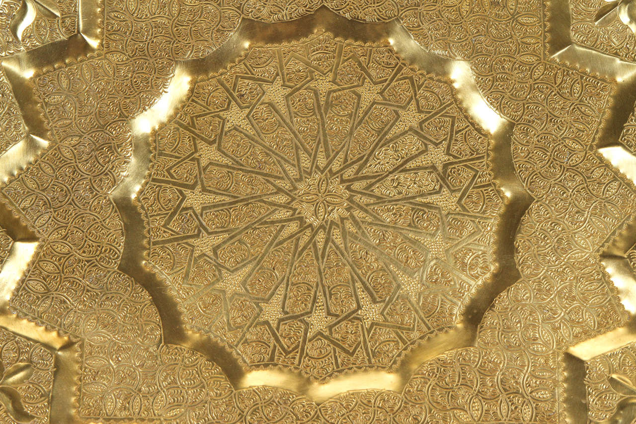 islamic brass plate