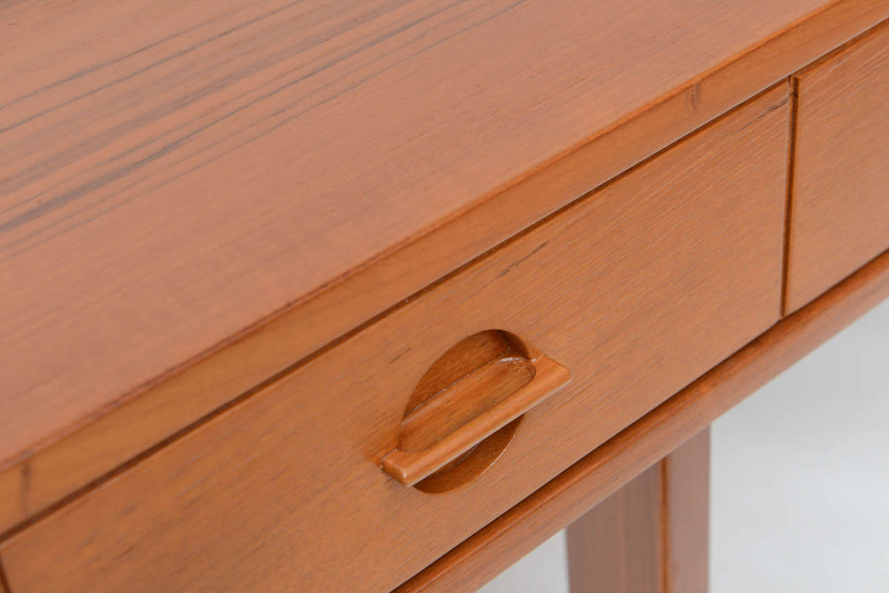 Teak Flip-Top Partners Desk by Jens Quistgaard for Peter Løvig Nielsen 1