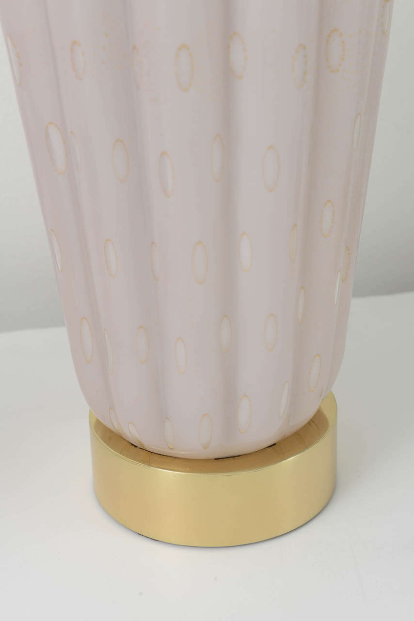 Mid-20th Century 1950s Murano Glass Lamps