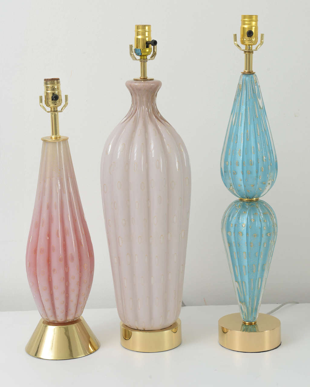 1950s Murano Glass Lamps 2