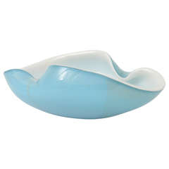 Large Barbini Murano Centerpiece Dish Large Barbini Murano Centerpiece Dish