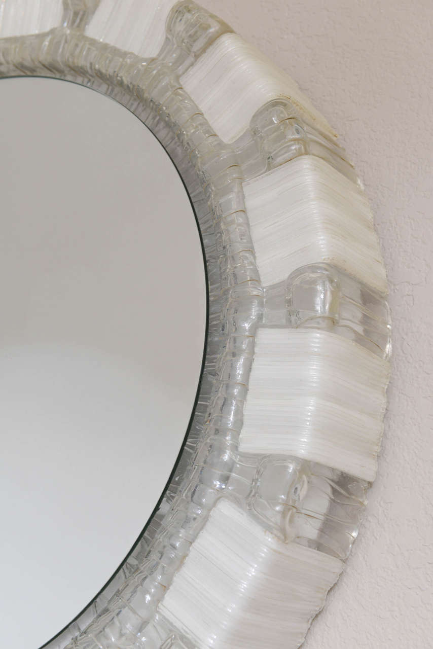 Clear and White Resin Backlit Mirrors For Sale at 1stDibs