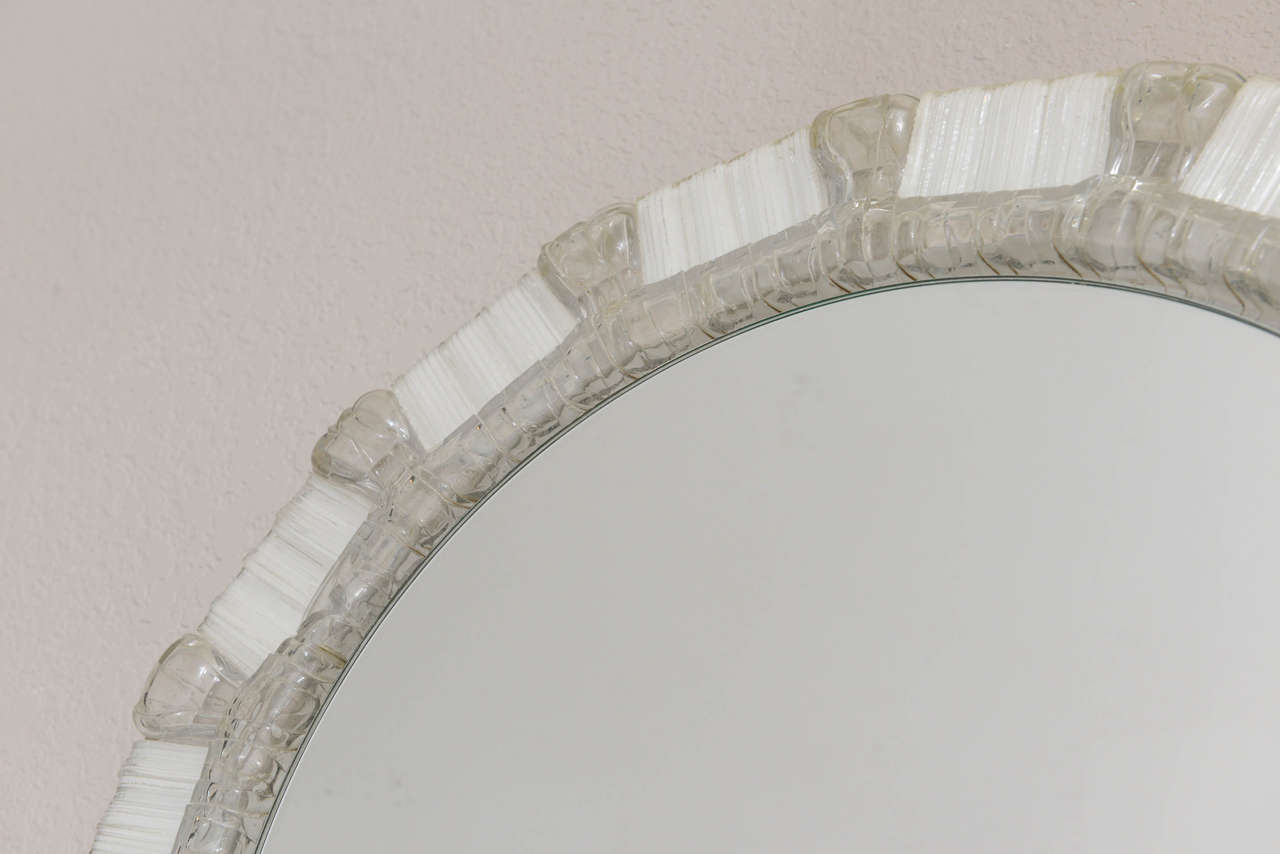 Clear and White Resin Backlit Mirrors For Sale at 1stDibs