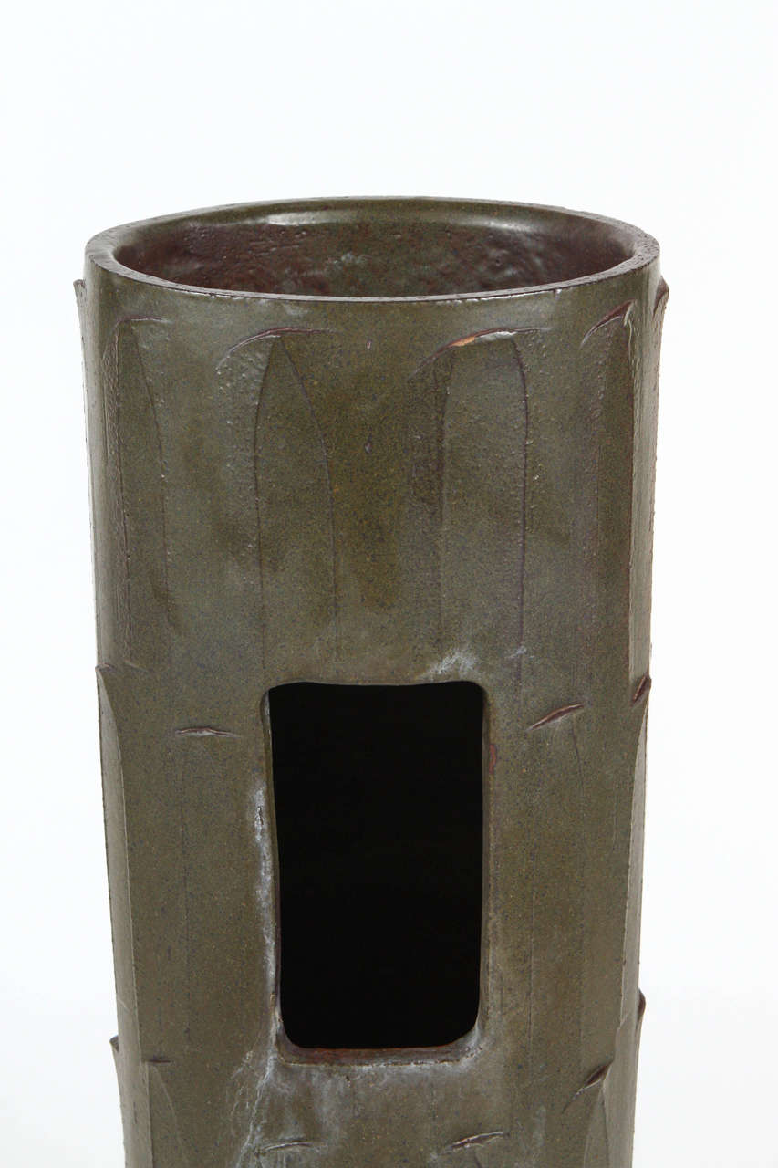 American Cressey Pot with Cut Out Detail