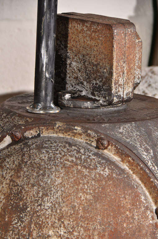 Old Gas Meter Re-purposed as Table Lamp 1