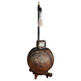 Antique Old Gas Meter Re-purposed as Table Lamp