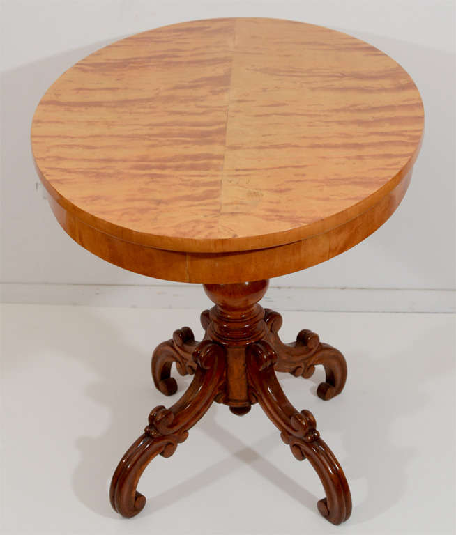 19th Century Biedermeier Table, Sweden 1830 For Sale